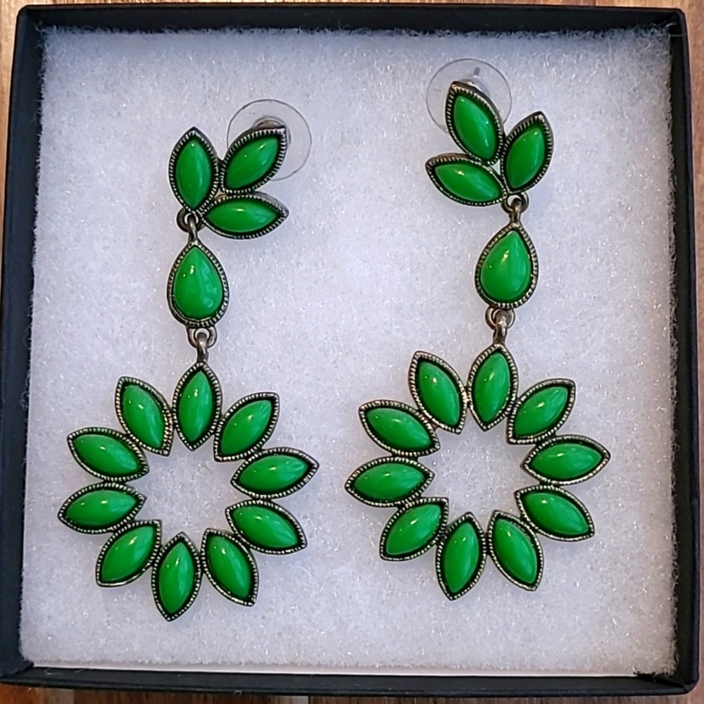 Beautiful Green Earrings